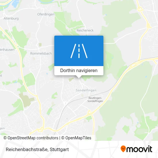 Reichenbachstraße Karte