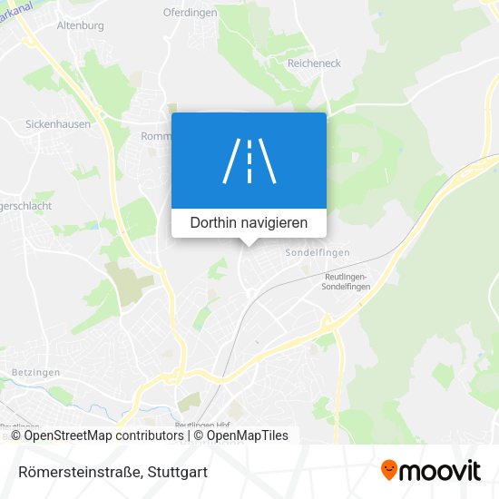 Römersteinstraße Karte