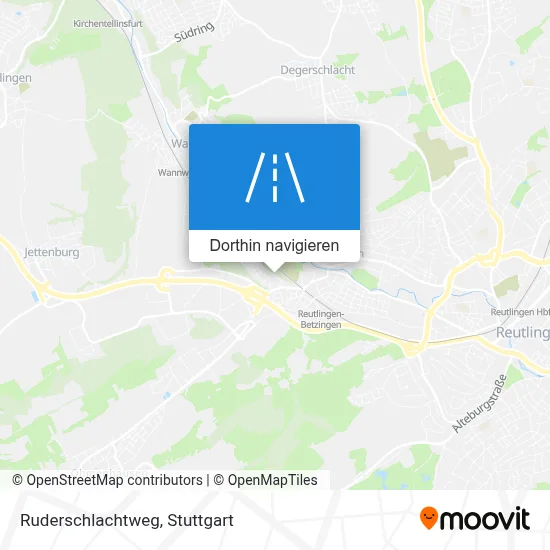 Ruderschlachtweg Karte