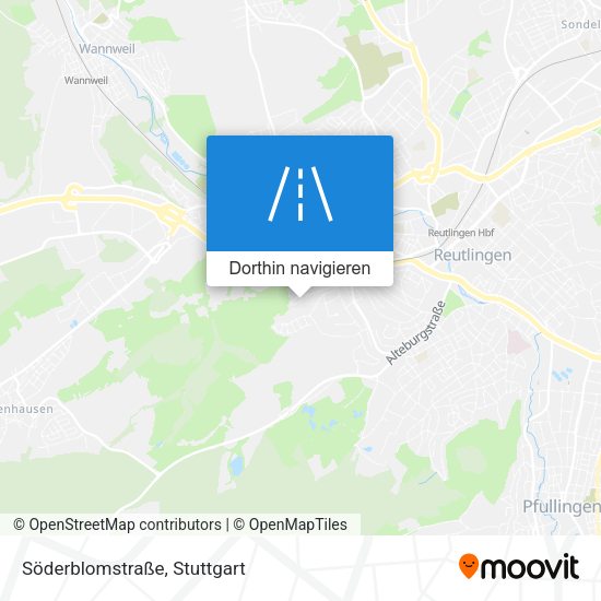 Söderblomstraße Karte