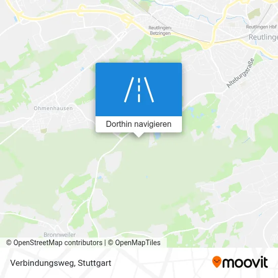 Verbindungsweg Karte