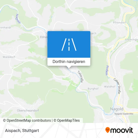Aispach Karte