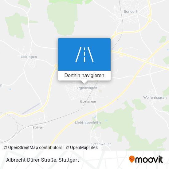 Albrecht-Dürer-Straße Karte