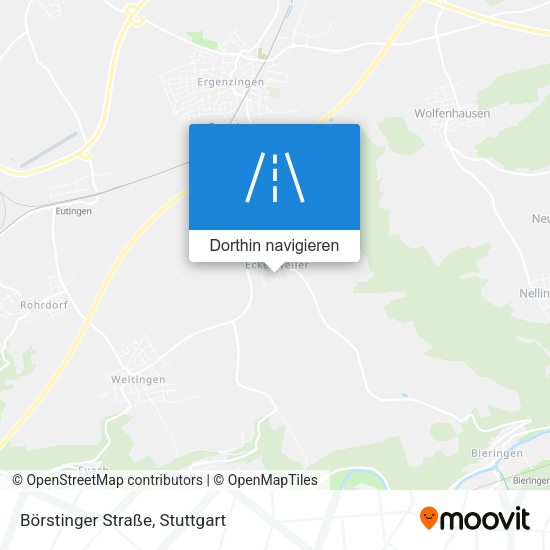 Börstinger Straße Karte