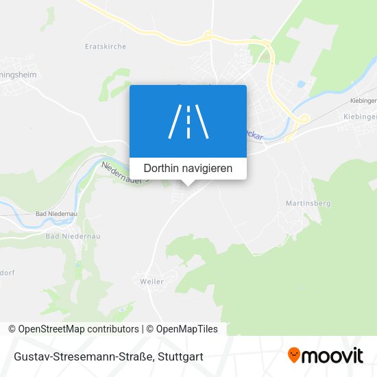 Gustav-Stresemann-Straße Karte