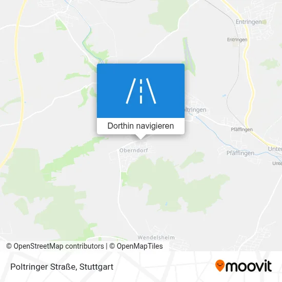 Poltringer Straße Karte