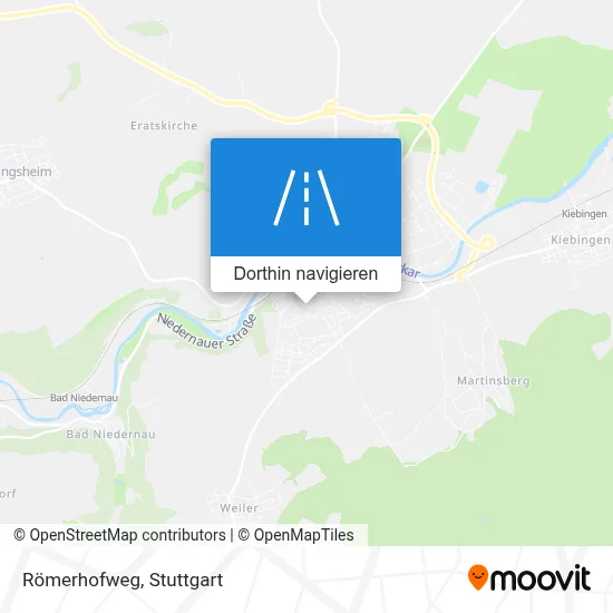 Römerhofweg Karte