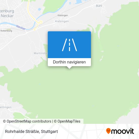 Rohrhalde Sträßle Karte