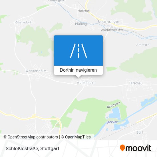 Schlößlestraße Karte