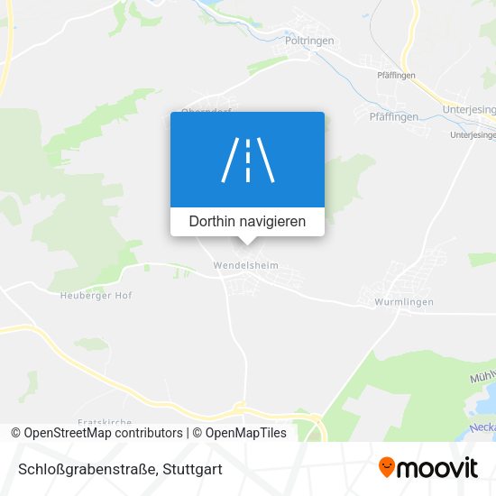 Schloßgrabenstraße Karte