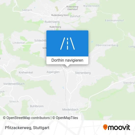 Pfitzackerweg Karte