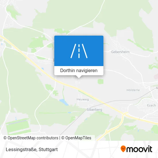 Lessingstraße Karte