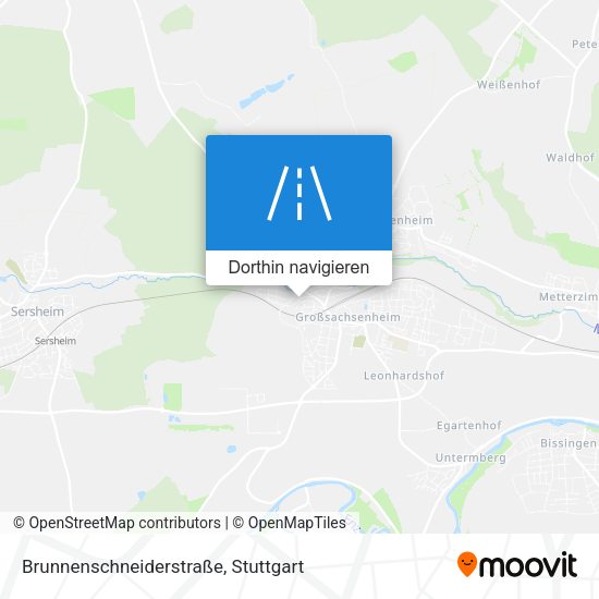 Brunnenschneiderstraße Karte