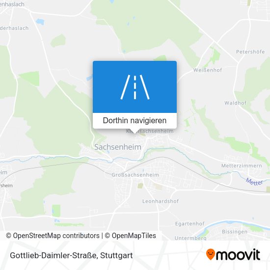 Gottlieb-Daimler-Straße Karte