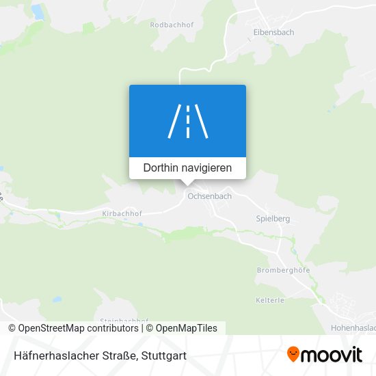 Häfnerhaslacher Straße Karte