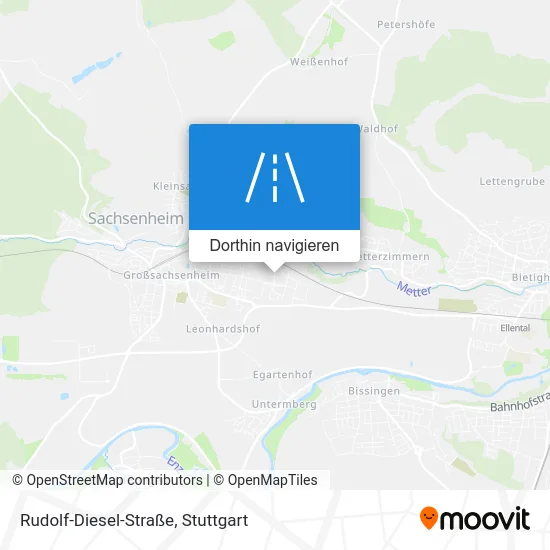 Rudolf-Diesel-Straße Karte