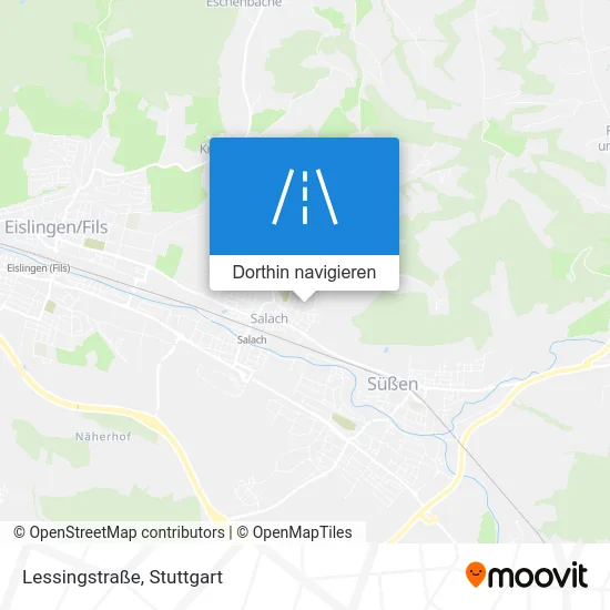 Lessingstraße Karte