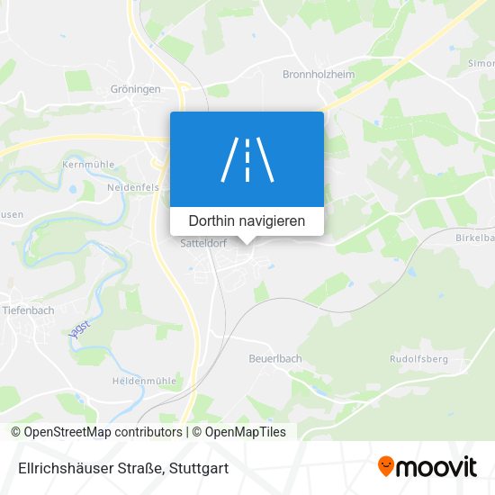 Ellrichshäuser Straße Karte