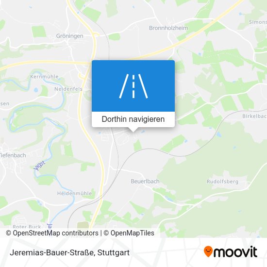 Jeremias-Bauer-Straße Karte