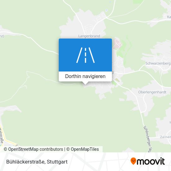 Bühläckerstraße Karte