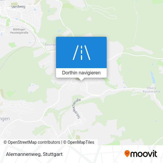 Alemannenweg Karte