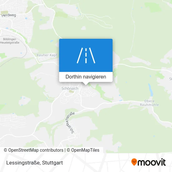 Lessingstraße Karte