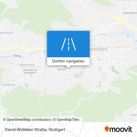 David-Wolleber-Straße Karte