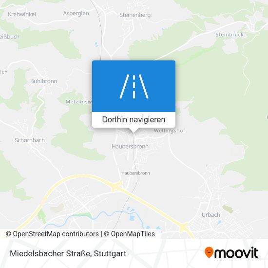 Miedelsbacher Straße Karte
