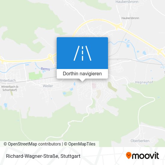 Richard-Wagner-Straße Karte