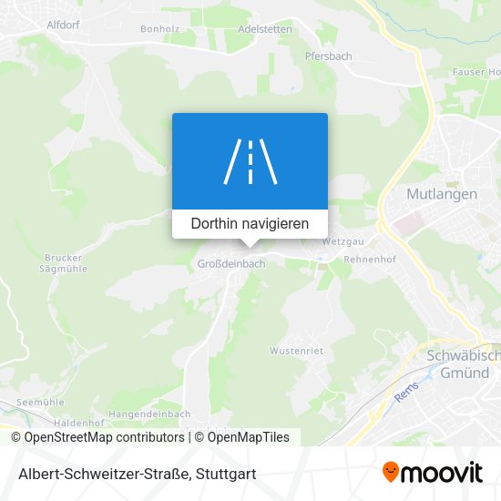 Albert-Schweitzer-Straße Karte