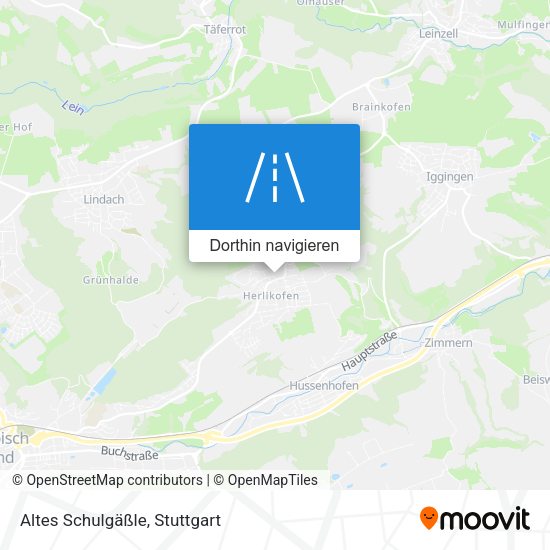Altes Schulgäßle Karte