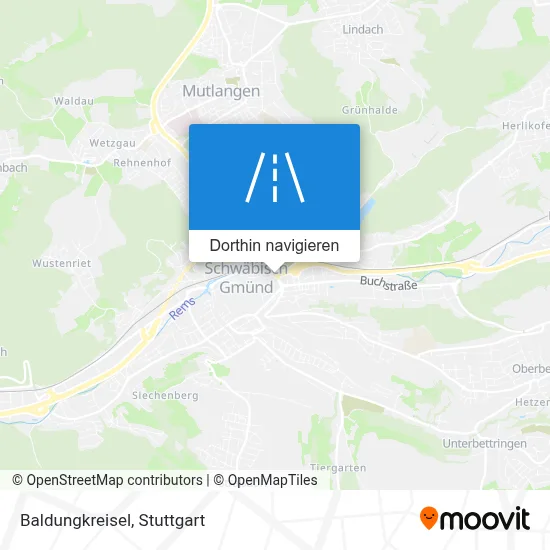 Baldungkreisel Karte