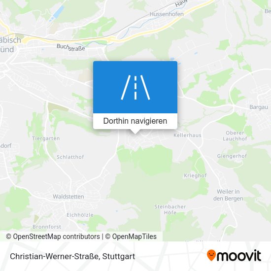 Christian-Werner-Straße Karte