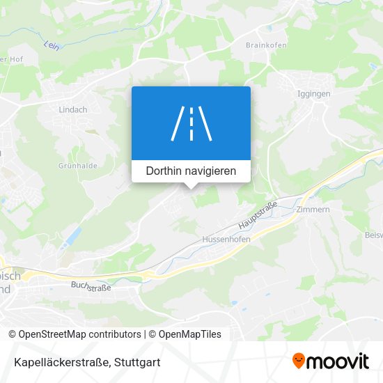 Kapelläckerstraße Karte