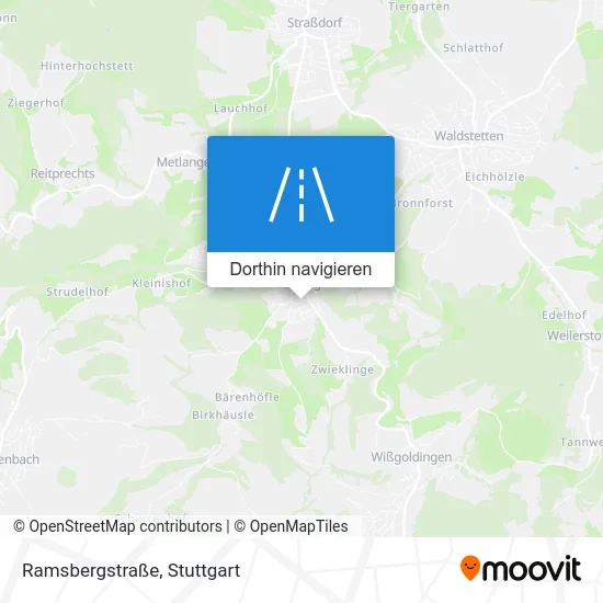 Ramsbergstraße Karte