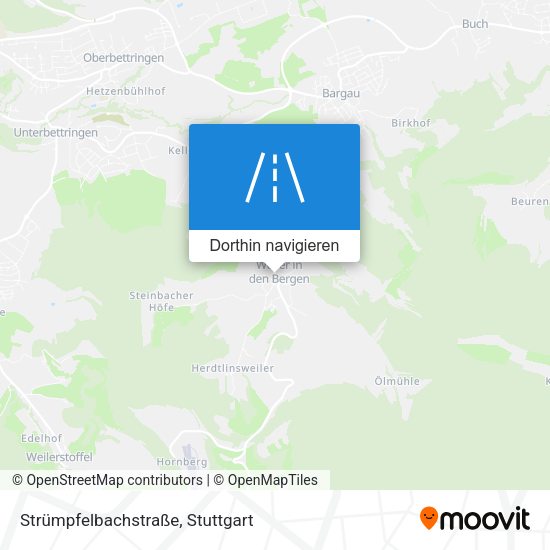 Strümpfelbachstraße Karte
