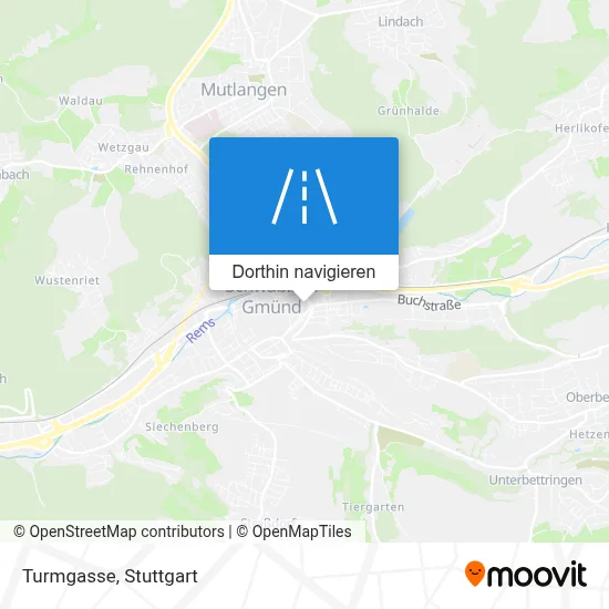 Turmgasse Karte