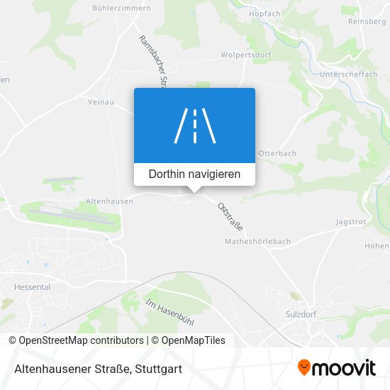Altenhausener Straße Karte