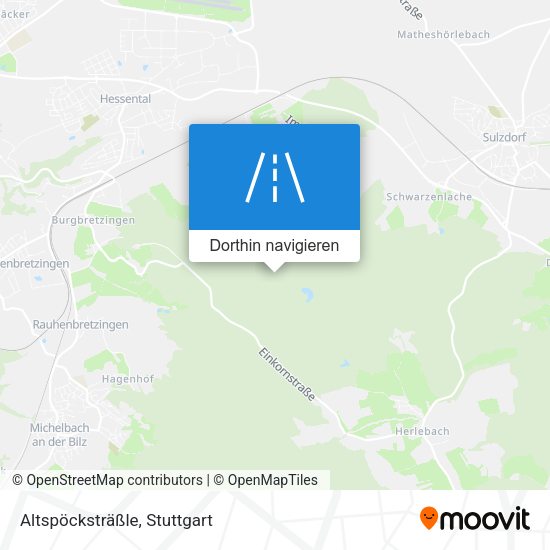 Altspöcksträßle Karte