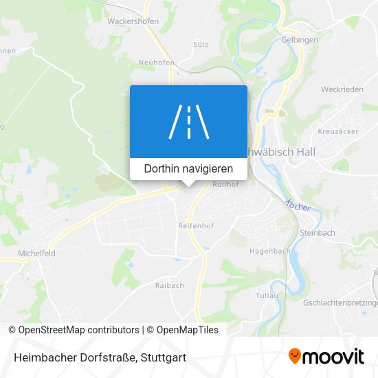 Heimbacher Dorfstraße Karte