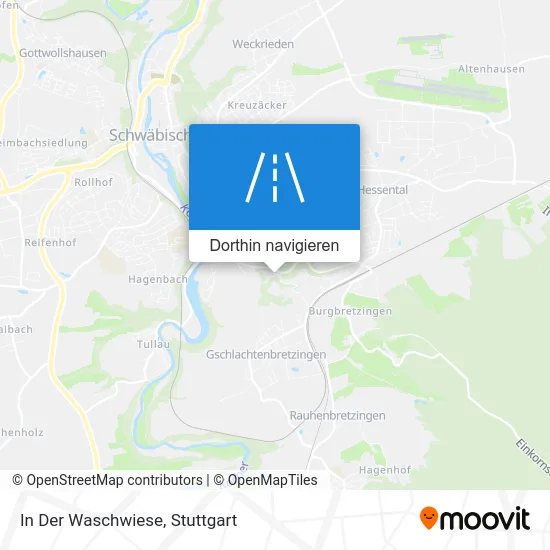 In Der Waschwiese Karte