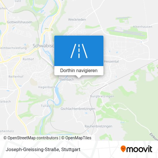 Joseph-Greissing-Straße Karte