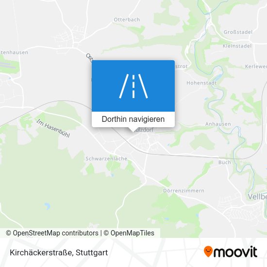 Kirchäckerstraße Karte