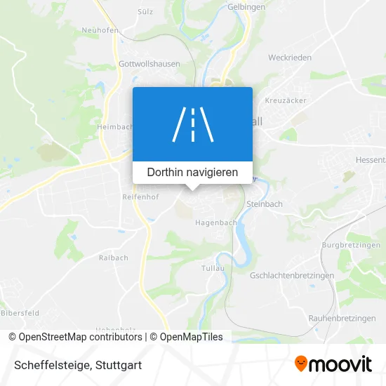 Scheffelsteige Karte