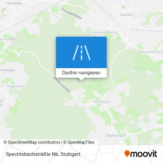 Spechtsbachsträßle Nb Karte