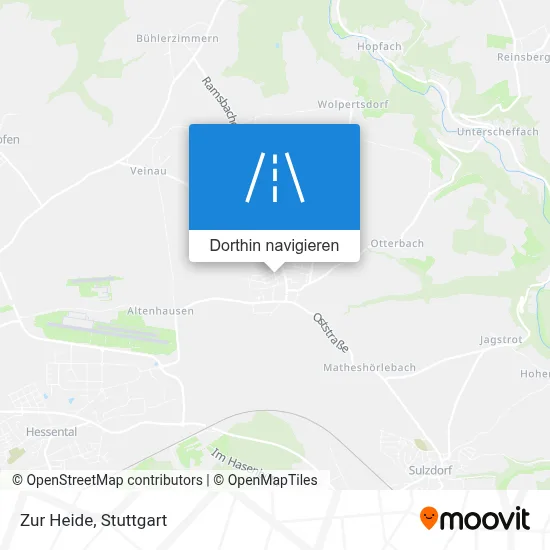 Zur Heide Karte