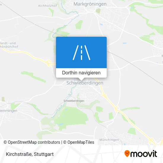 Kirchstraße Karte