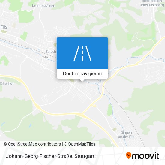 Johann-Georg-Fischer-Straße Karte