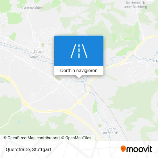 Querstraße Karte