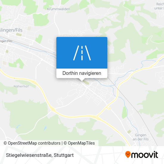 Stiegelwiesenstraße Karte